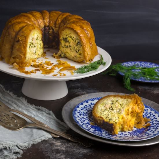 Phyllo Torte With Chicken