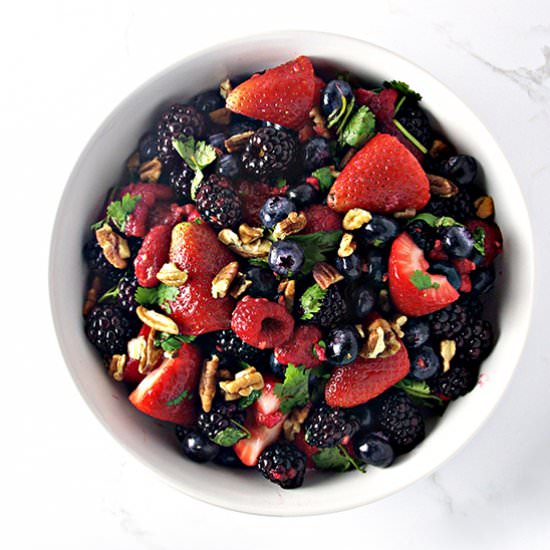 Fresh Mixed Berry Salad