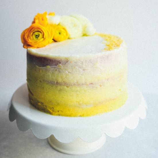 Triple Lemon Layer Cake