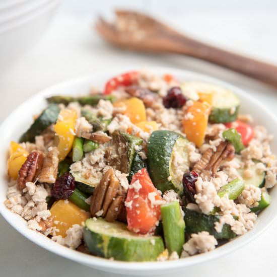 Roasted Vegetable “Couscous”