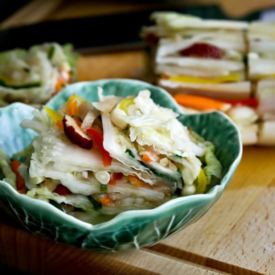 Baek Kimchi (White Kimchi)