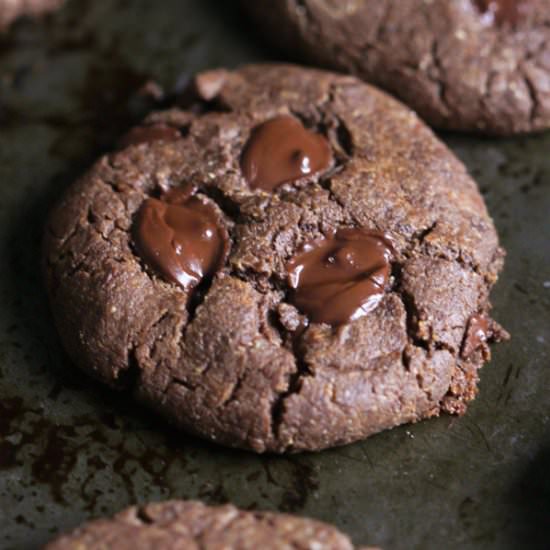Chocolate Almond Butter Cookies
