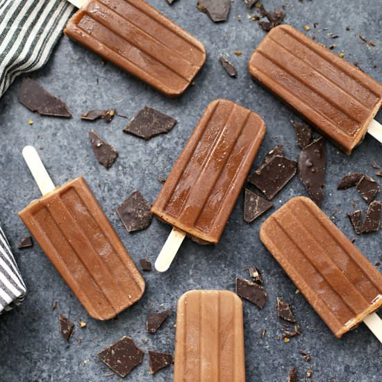 Fudgesicles – Chocolate Popsicles