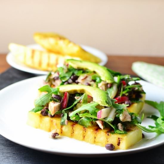 Grilled Pineapple Chicken Salad