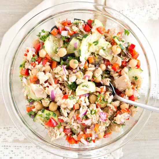 Mediterranean Tuna Salad