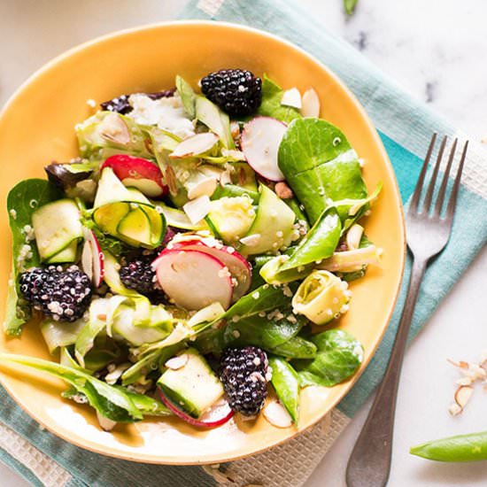 Spring Grains + Greens Salad