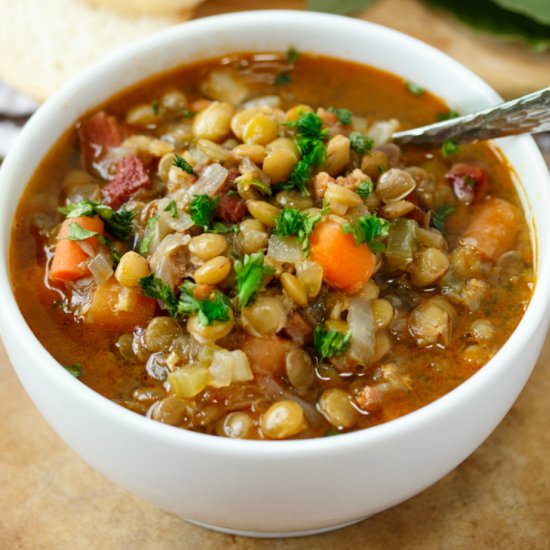 Mom’s Lentil Soup