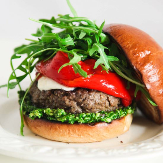 Super Simple Italian Burger