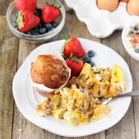 Sausage Egg Breakfast Casserole