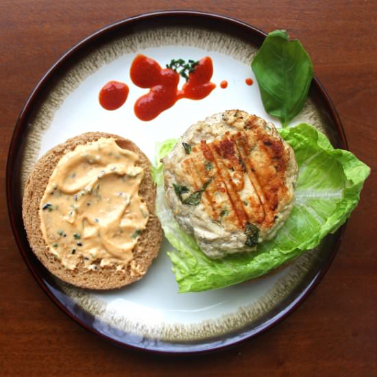 Thai-Style Chicken Burgers