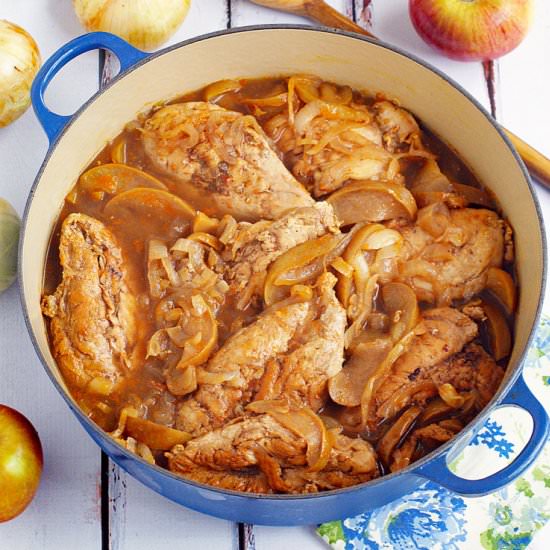 Chicken Normandy à la Marie-Celine
