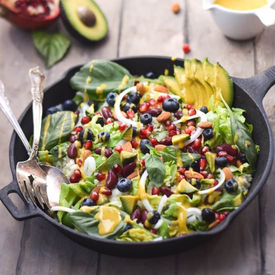 Spring Spinach & Couscous Salad