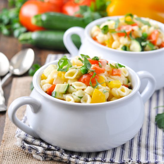 Creamy Pasta Primavera