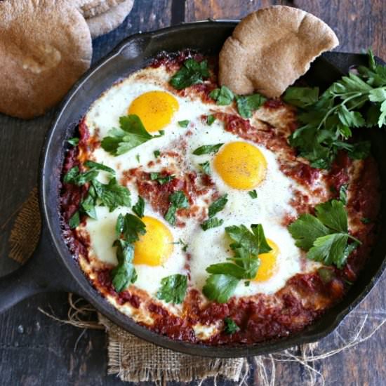 Potato Hash Shakshuka