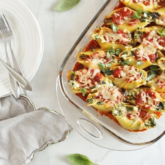 Heavenly Stuffed Pasta Shells