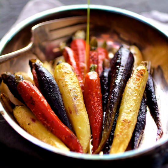 Curry Roasted Carrots
