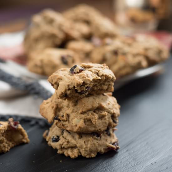 Cranberry Almond Spice Cookies