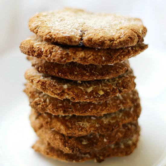 Lavender Coconut Tigernut Cookies