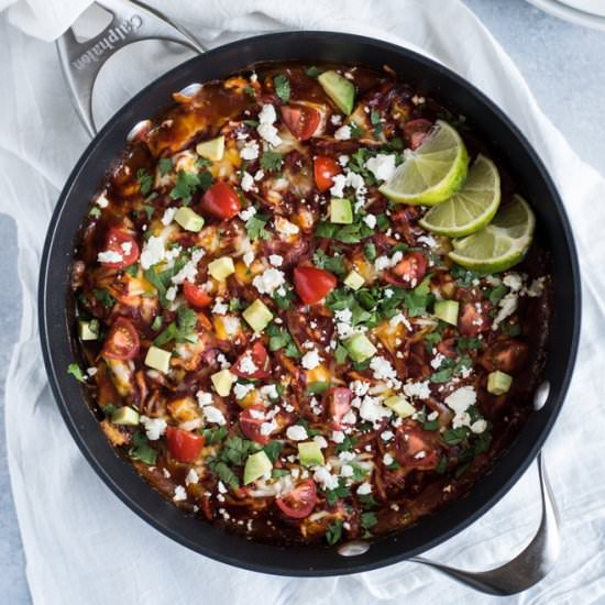Easy Chicken Tamale Casserole