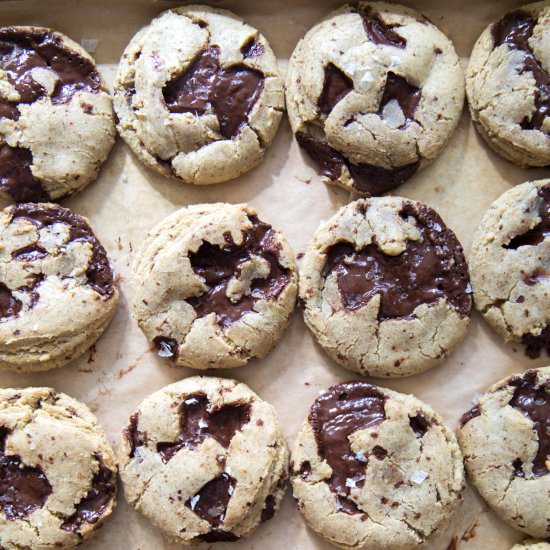 Olive Oil Chocolate Chunk Cookies