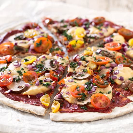 Simple Vegan Gluten Free Pizza