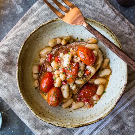 White Bean & Tomato Ragout