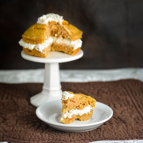 Carrot Cake for One