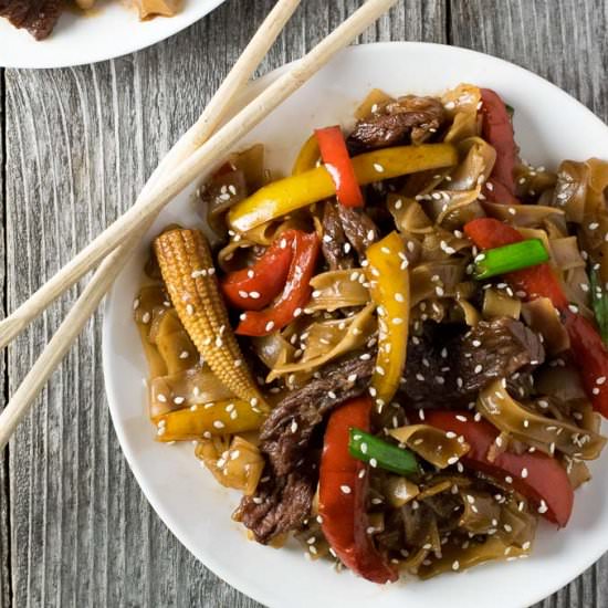 Korean BBQ Beef Stir Fry