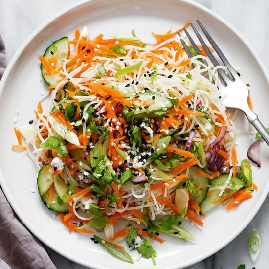 Spring Roll Noodle Salad