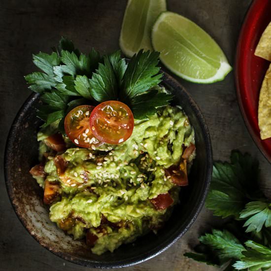 Toasted Sesame Guacamole