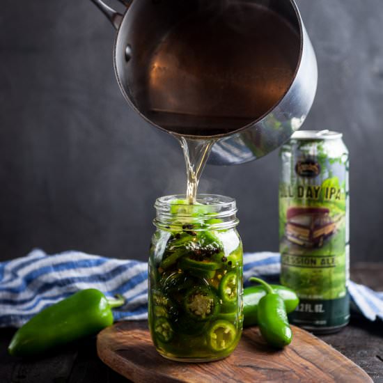 IPA Pickled Jalapeños