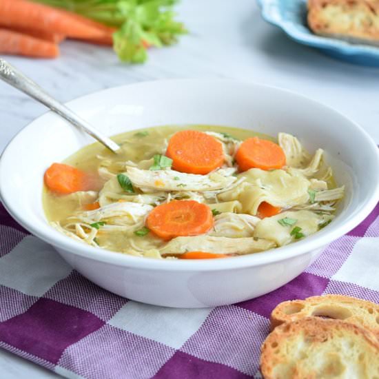 Homestyle Chicken Noodle Soup