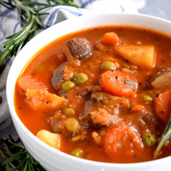 Vegetarian Beefless Stew