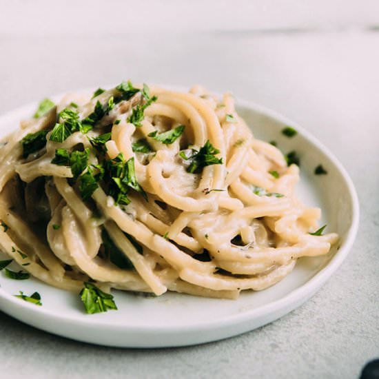 Creamy Mushroom Pasta