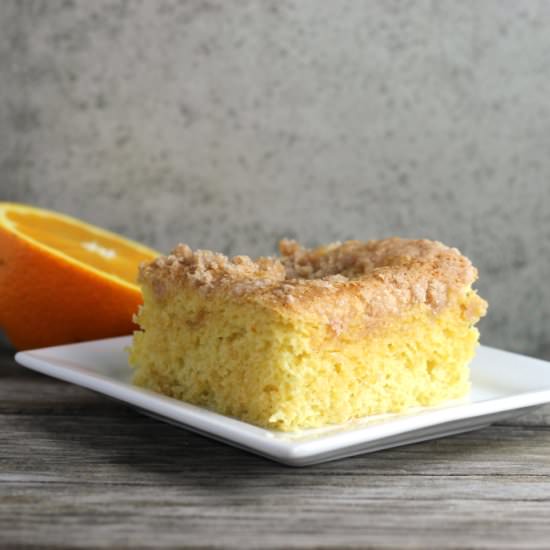 Orange Cream Cheese Coffee Cake