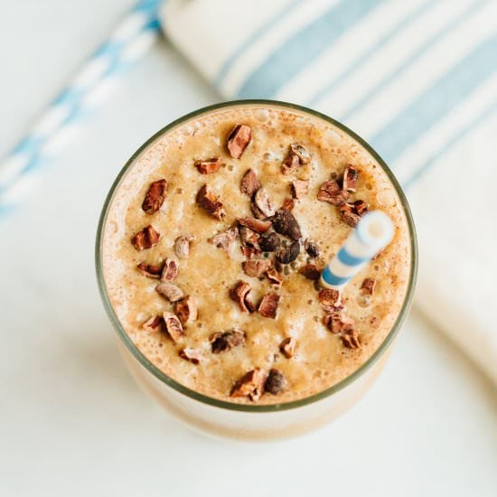 Malted Chocolate Cauliflower Smoothie