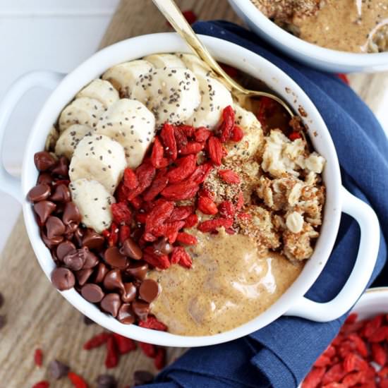 Oatmeal + Superfood Breakfast Bowl