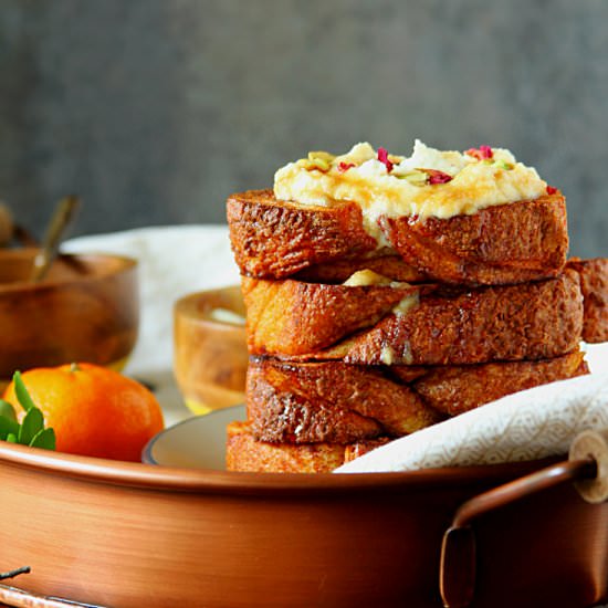 ORANGE-CINNAMON BRAIDED BREAD