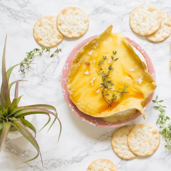 Baked Honey Thyme Brie