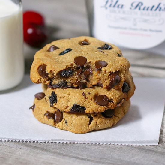 Paleo Chocolate Cherry Cookies
