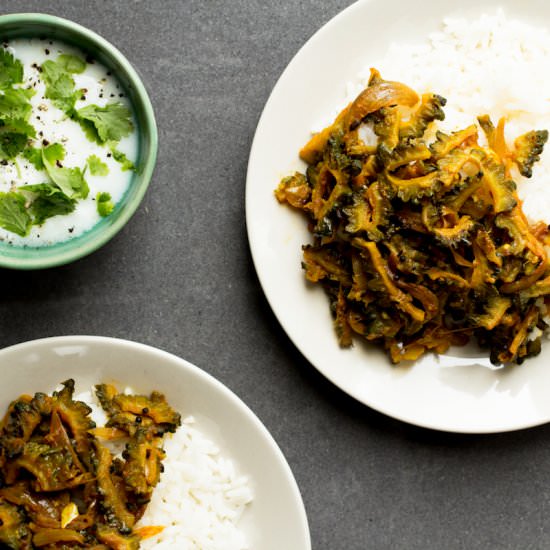 Sri Lankan Bitter Gourd Fry