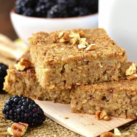 Maple-Cinnamon Oatmeal Breakfast Ba