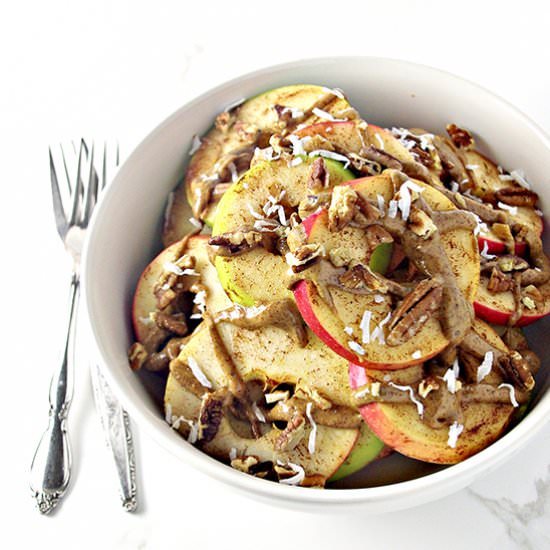 Loaded Apple Breakfast Nachos