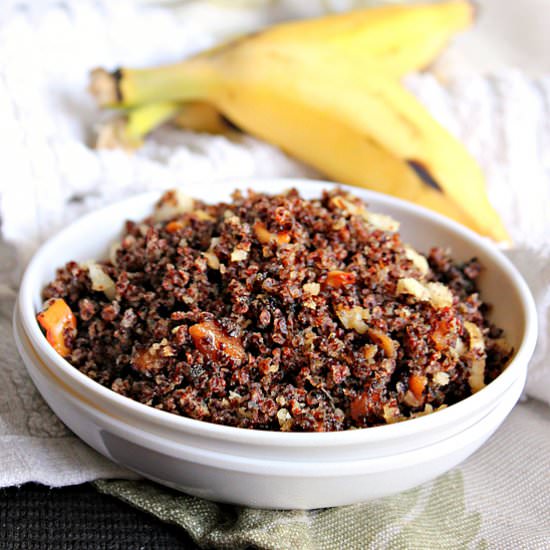 Finger Millet Puttu, Sweet Dish
