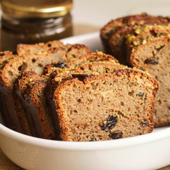 Ragi Banana Blender Bread