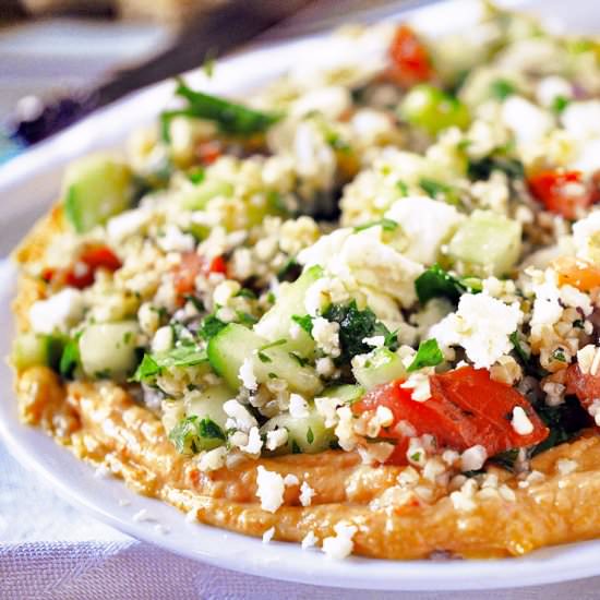 Hummus & Tabbouleh Salad