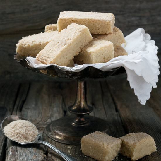 Maple Sugar Shortbread Cookies