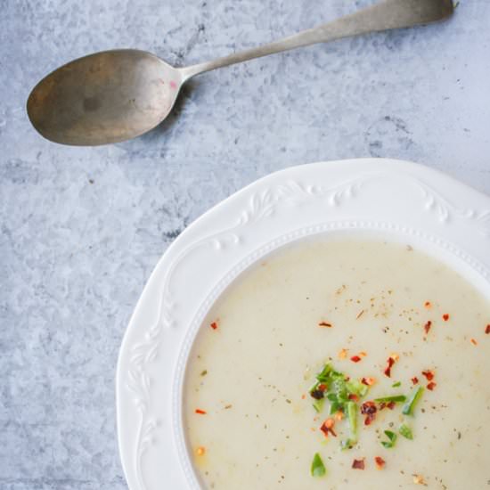 Creamy Chayote Soup