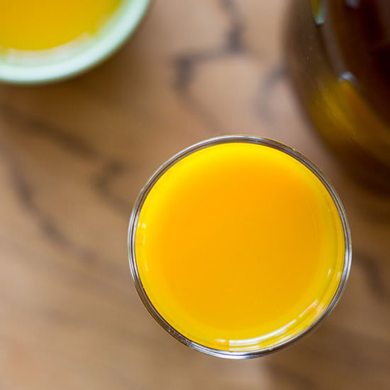 Turmeric and Ginger Jamu