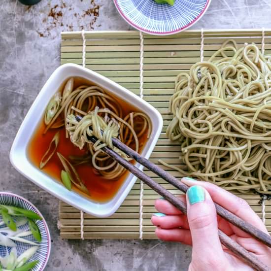 Zaru Soba {Cold Soba Noodles}